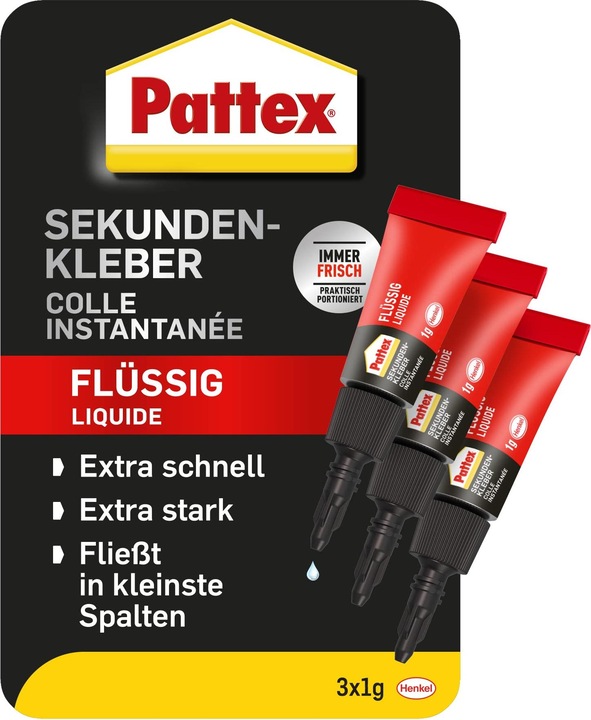 Image du produit Pattex Mini-Trio liquide (3 g)