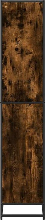 Actual product image vidaXL Bookcase Shelf Standing shelf Office shelf Storage shelf Smoked oak