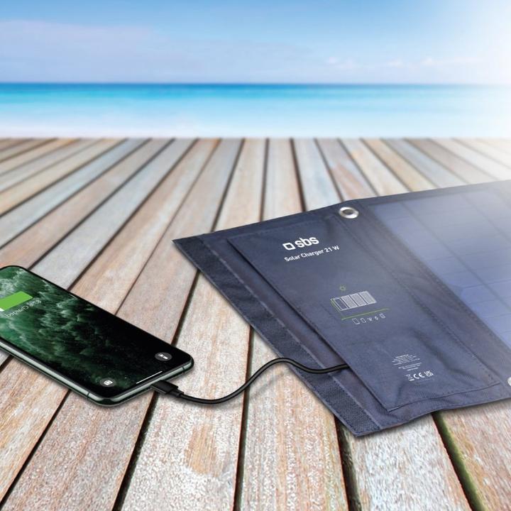 Immagine prodotto SBS Caricabatterie solare (21 W)