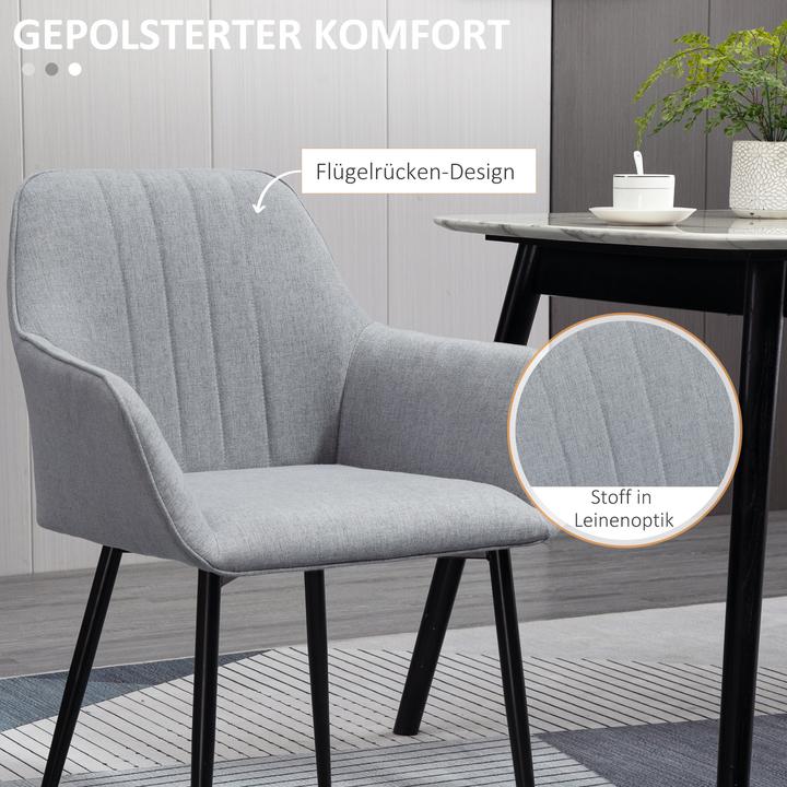 Actual product image Homcom Chair 2-piece