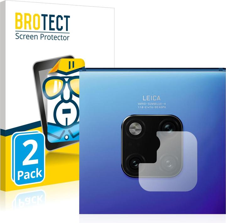 Actual product image BROTECT Screen Protector Clear (2 Piece, Mate 20 Pro)