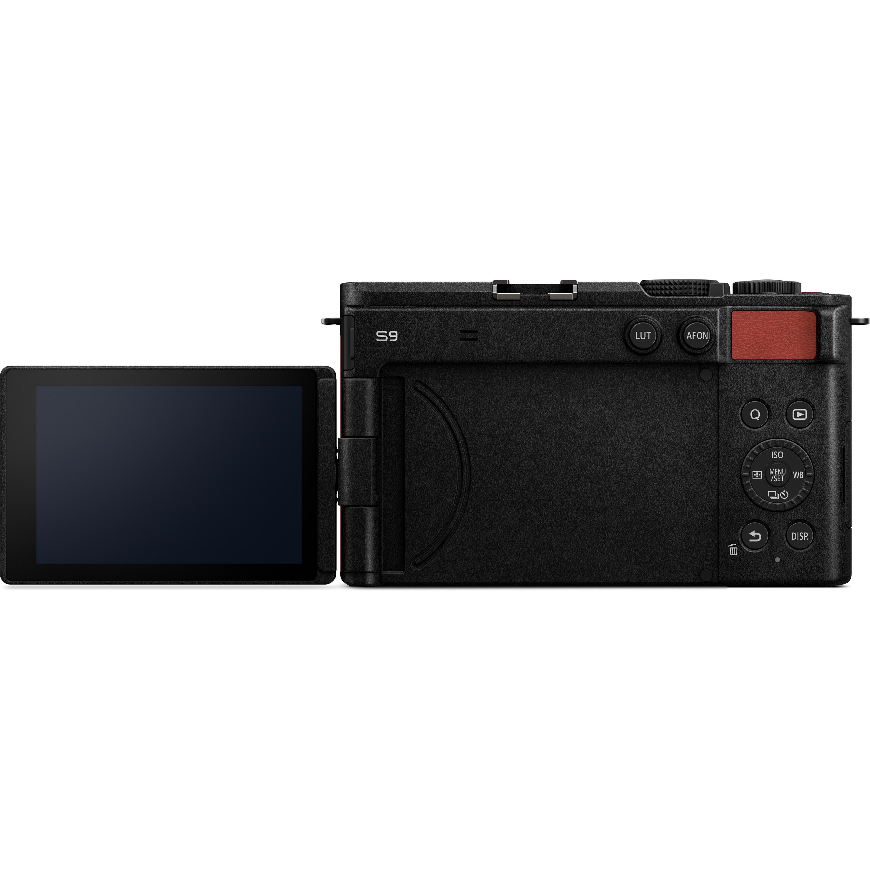Thumbnail - Panasonic Lumix S9 Kit (20 - 60 mm, 24.20 Mpx, Vollformat), Kamera, Schwarz, Rot