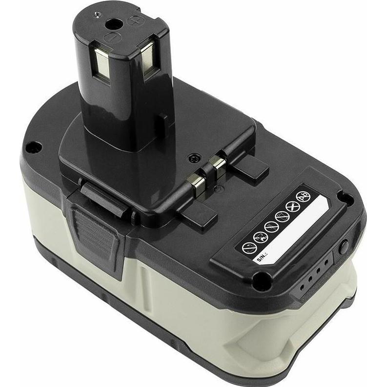 CoreParts, Werkzeugakku + Ladegerät, Battery for Ryobi PowerTool (18 V)