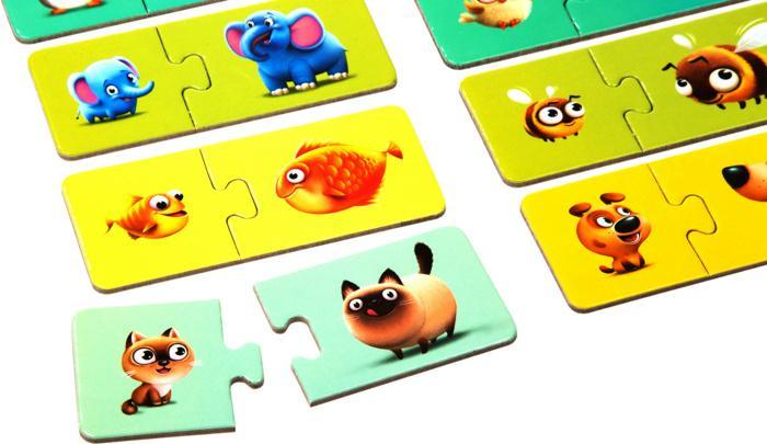 Actual product image Puzzlika puzzle "My family (20 pieces)