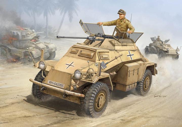 Hobby Boss Sd.Kfz. 222 Leichter Panzerspahwagen 2cm