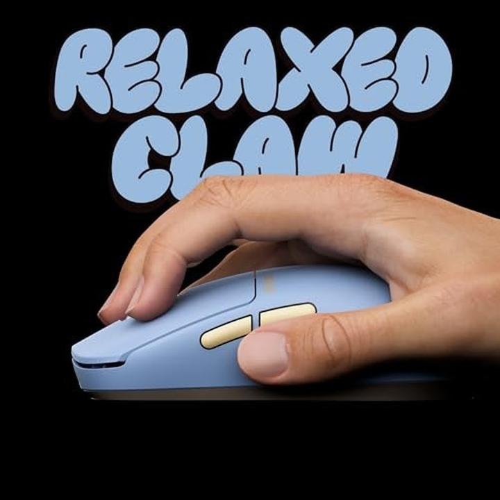 Actual product image Pulsar X2N CRAZYLIGHT Mini Wireless (Wildscape Ocean) - Gaming Mus - Optisk - 6 knapper - Blå (Wireless)