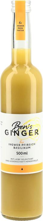 Ben's Ginger Concentré de gingembre et de pêche (1 x 50 cl)