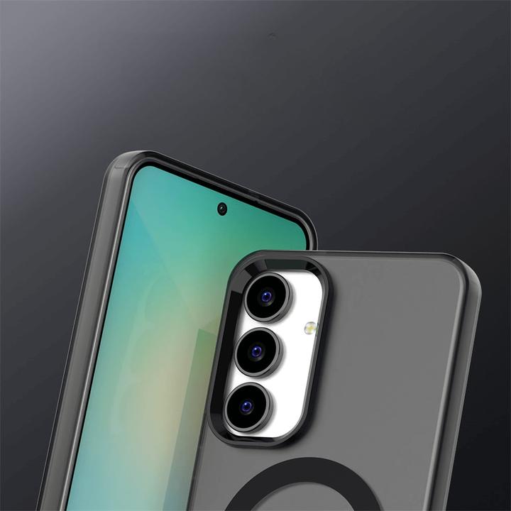 Immagine prodotto Cover-Discount Galaxy S25 FE - Acryl-Handyhülle mit Magnet und Farbakzent (Samsung Galaxy S25 FE)