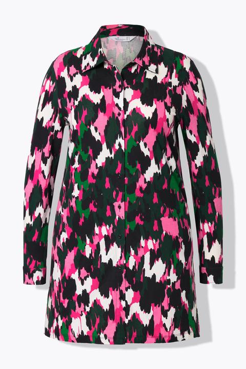 Immagine prodotto Miamoda Jerseybluse, A-Linie, Muster, Langarm (52)