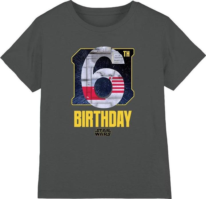 Produktbild Star Wars TShirt 6 Geburtstag (128)
