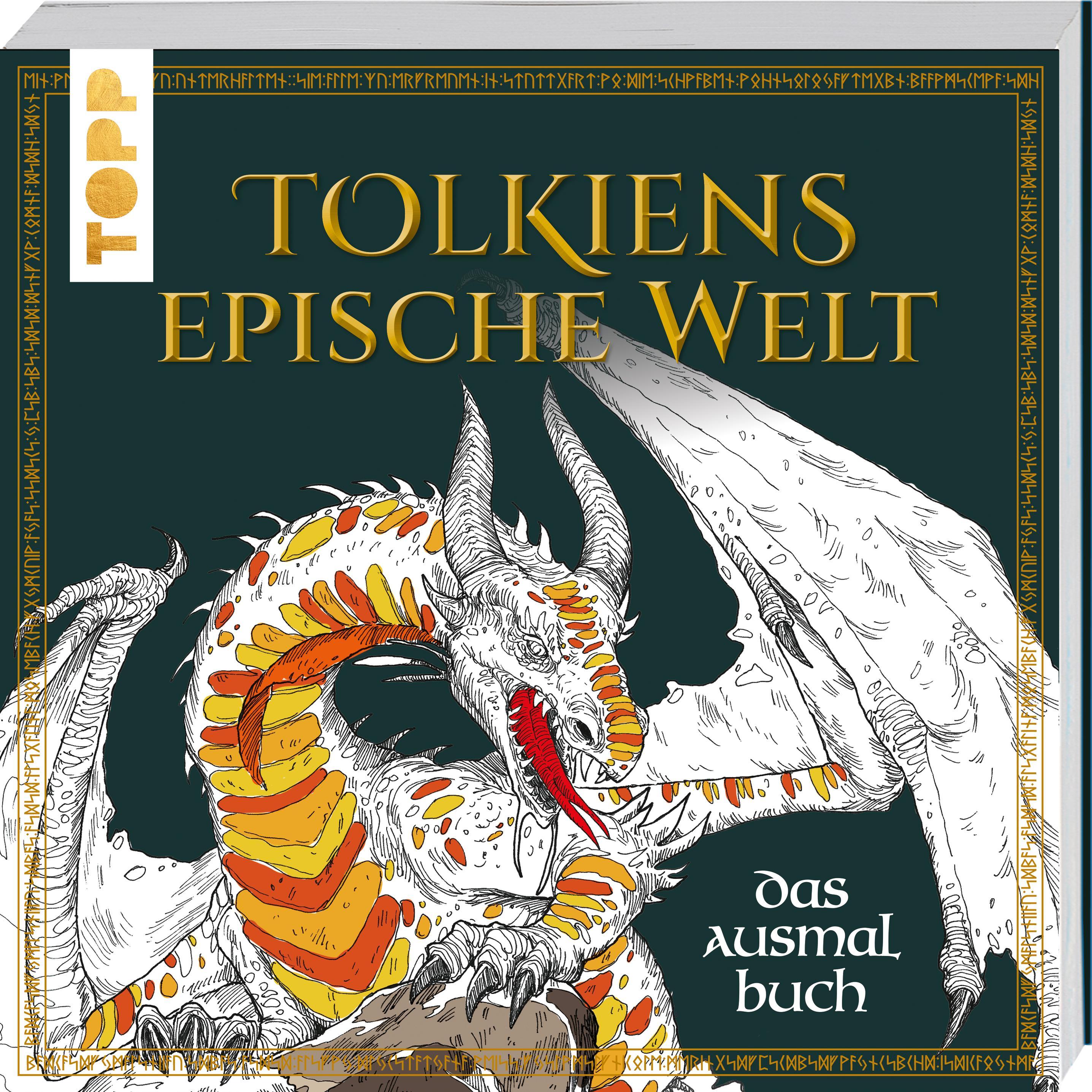 Frech Tolkiens epische Welt. Das Ausmalbuch