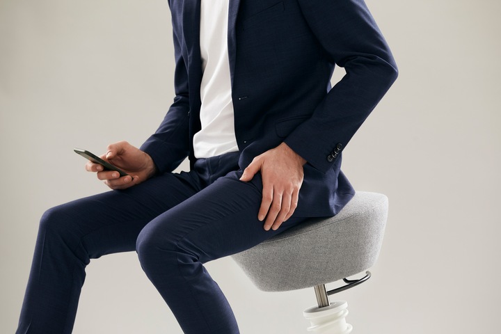 Actual product image Aeris SWOPPER - Office stool with glider