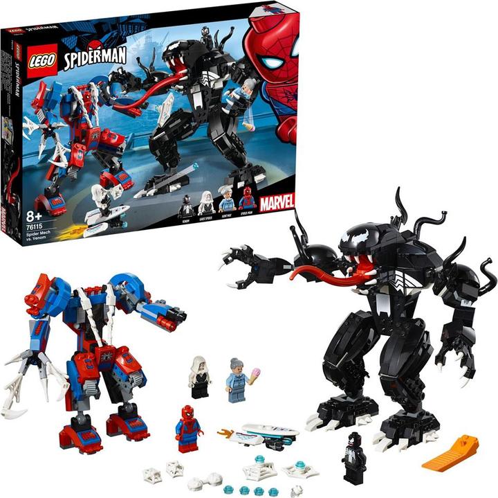 Actual product image LEGO Spider Mech vs. Venom (76115, LEGO Marvel)