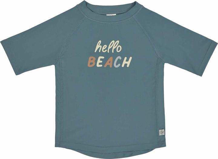 Image du produit Lässig T-shirt UV Hello Beach - Blue taille 92 (92)