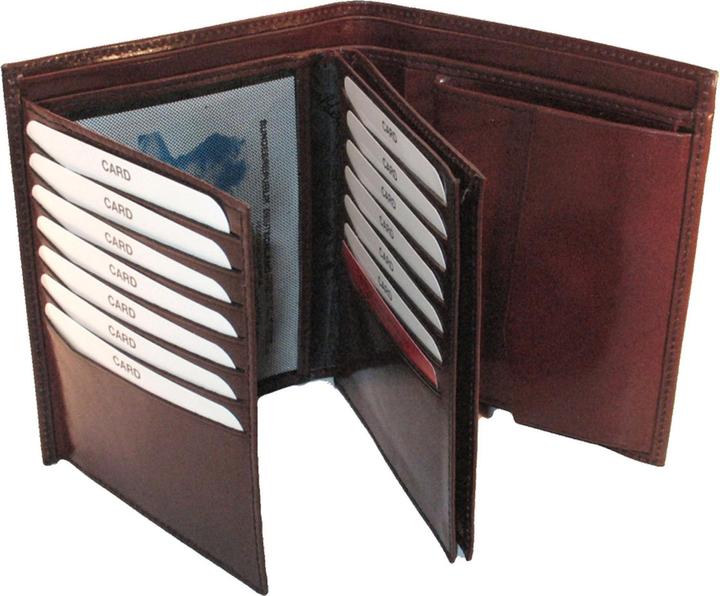 Actual product image Golden Head Colorado wallet RFID leather 11 cm