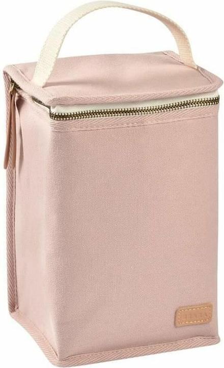 Beaba Insulated bag for baby food canvas pink