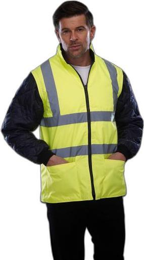 Produktbild Yoko Hochsichtbare Daunenjacke mit abnehmbaren Ärmeln (L)