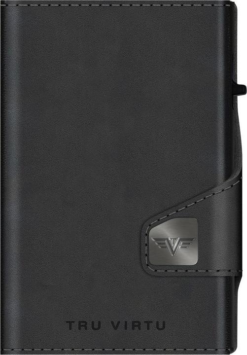 Produktbild Tru Virtu Wallet Click & Slide Vegan Bio Apple Black/Black