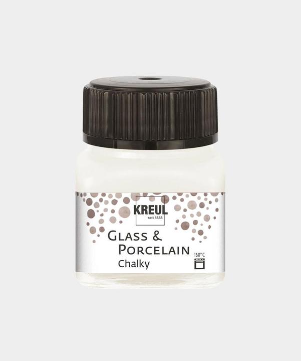 Produktbild Kreul Porzellan- und Glasfarbe (White Cotton, 20 ml)