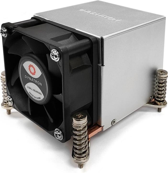 Produktbild Dynatron Intel CPU cooler 2U K650 LGA1150-51-55-56 copper base and Aluminum fins active with PWM and (87 mm)