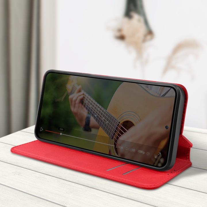 Actual product image Avizar Classic Edition, back cover with magnetic flap Series (Nokia 8.1)