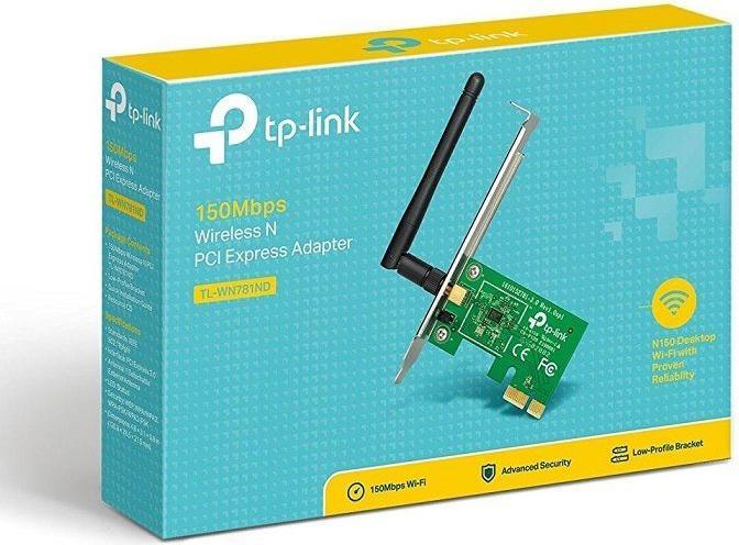 Produktbild TP-Link TL-WN781ND, Wireless N PCI-E Adapter (Mini PCI Express)
