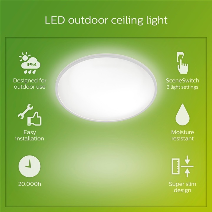 Produktbild Philips Superslim CL550 (1500 lm)