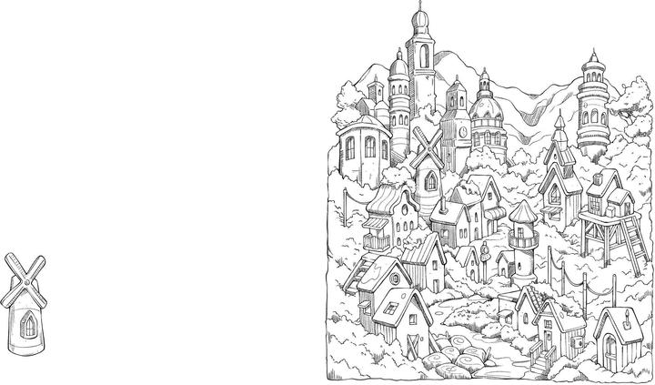 Actual product image Uydaci:My colouring world: Forest and nature