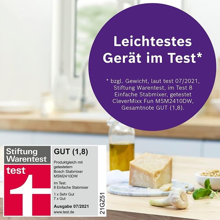 Actual product image Bosch Hausgeräte CleverMixx Fun MSM2410D