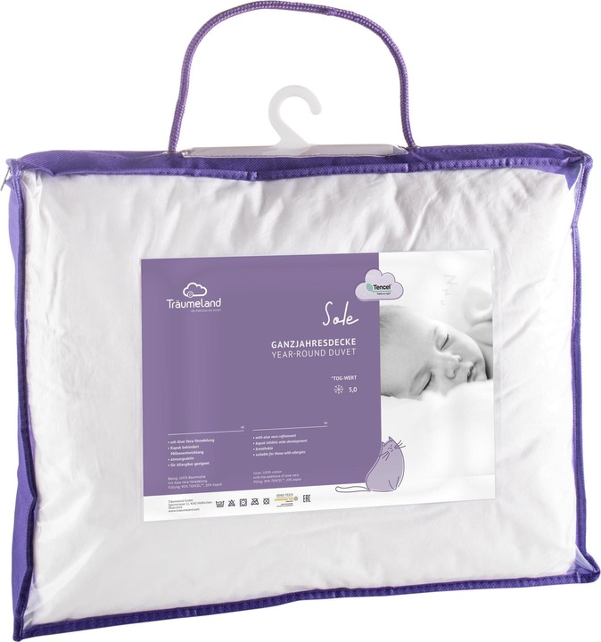Actual product image Träumeland Sole baby blanket (80 x 80 cm)