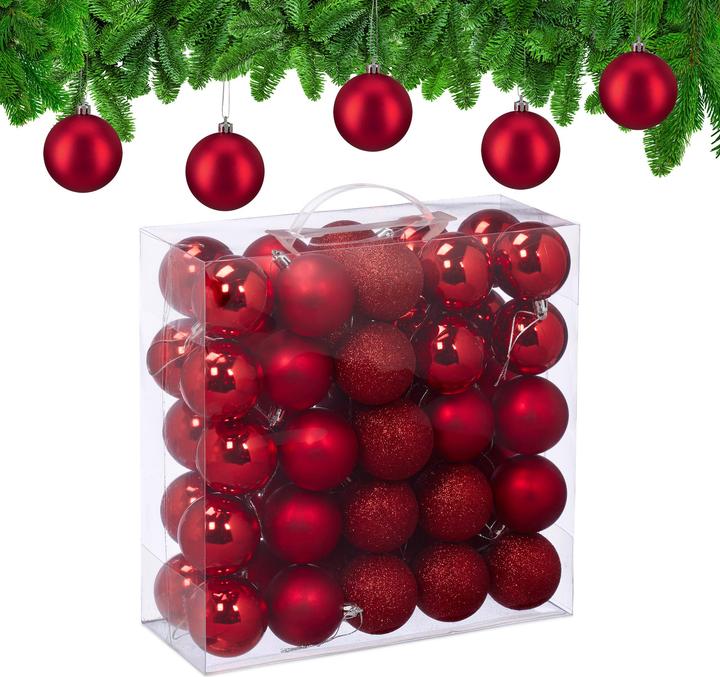 Red (matt, glossy, glittering)