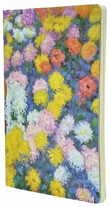 Produktbild Paperblanks Notizheft A4 Monets Chrysanthemen (A4, Gepunktet, Harter Einband)