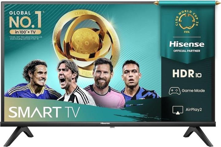 Image du produit Hisense Smart TVHD Ready, Schwarz, F (32", LED, HD ready)