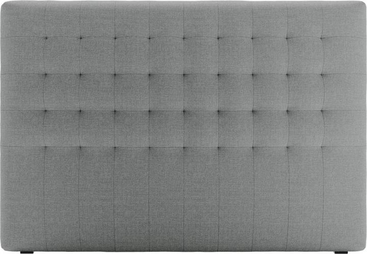 Micadoni Headboard, "Nova", Grey, 140x10x95 Made in Europe