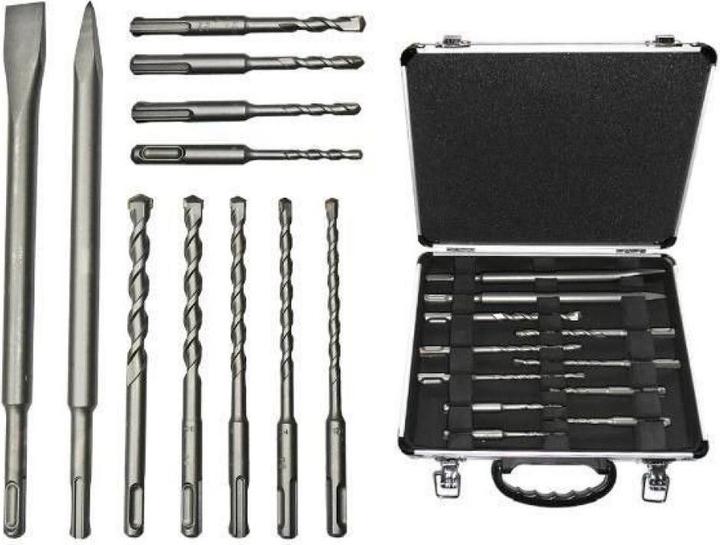Produktbild Bosch Professional Zubehör Mischbohrer-Set SDS plus, 11 tlg. (6 mm, 12 mm, 10 mm, 7 mm, 5 mm, 8 mm)