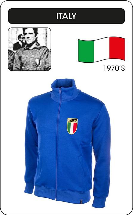 Image du produit Copa Football Italie 1970 Veste rétro (L)