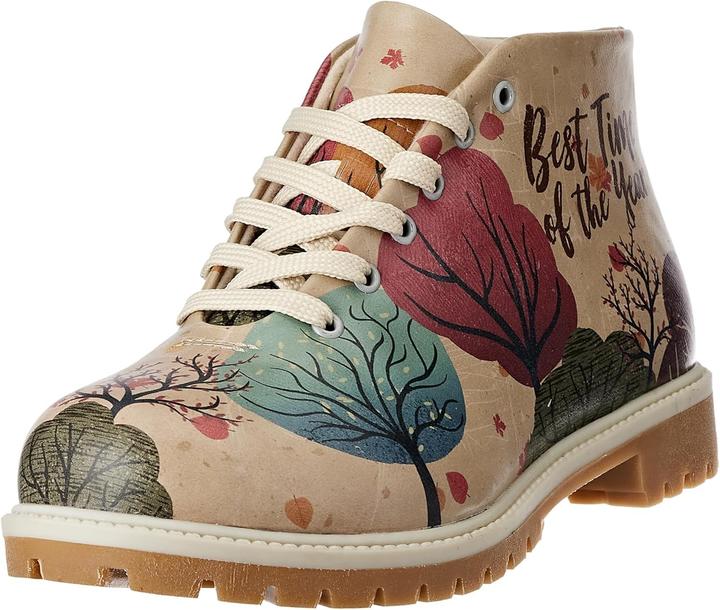 Actual product image Dogo Vegan Leather Multicolor Zip Boots (41)