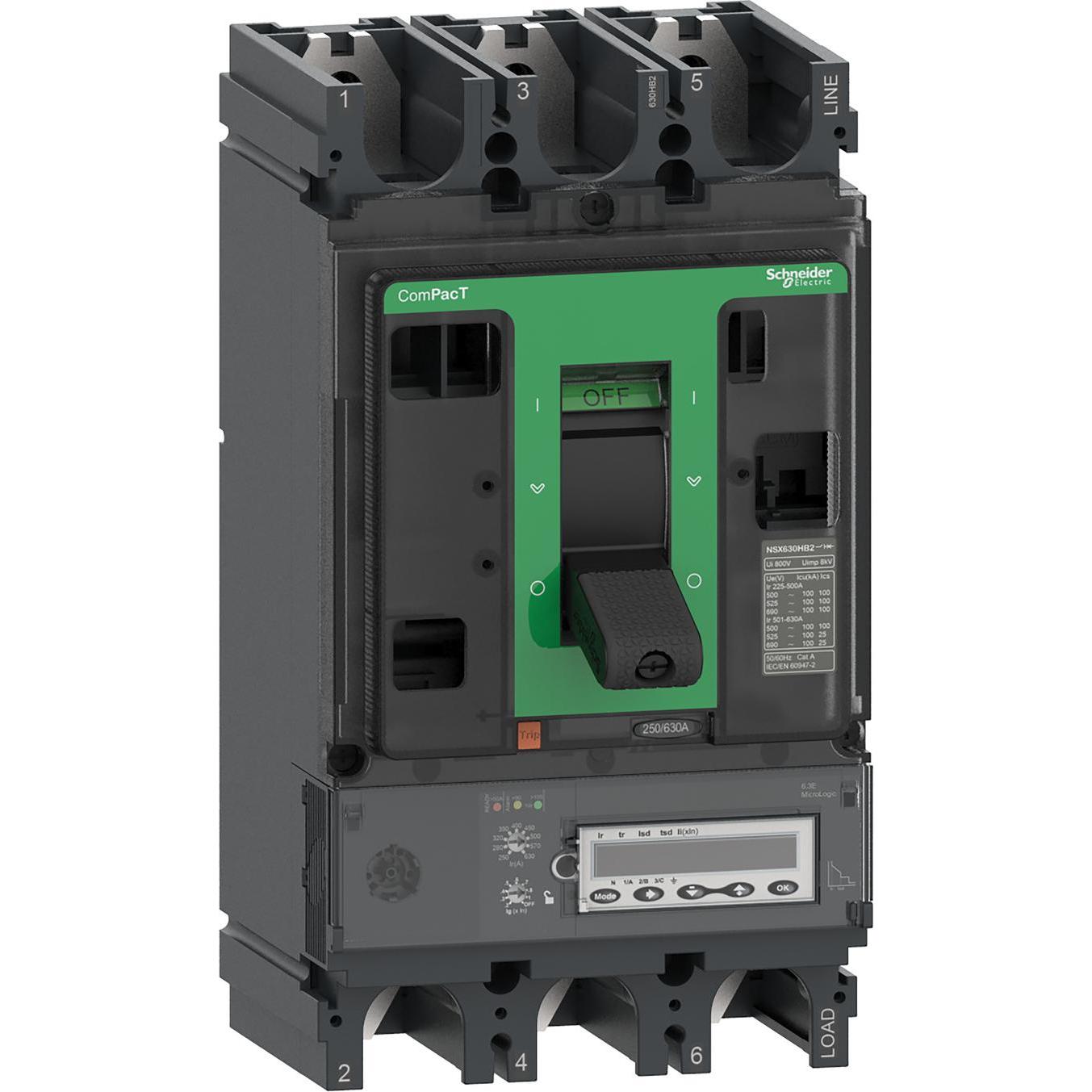 Schneider Electric, Schutzschalter, C40V36M320 Kompaktleistungsschalter ComPacT NSX400HB1