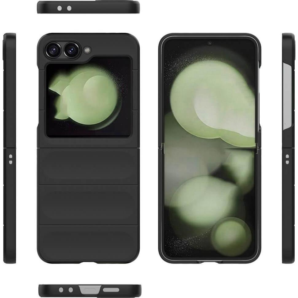 Thumbnail - Cover-Discount Galaxy Z Flip6 - Rugged Protective Hülle (Samsung Galaxy Z Flip6), Smartphone Hülle, Schwarz