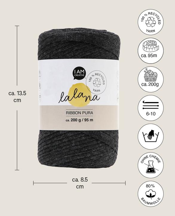Actual product image Lalana Ribbon Pura (95 m)