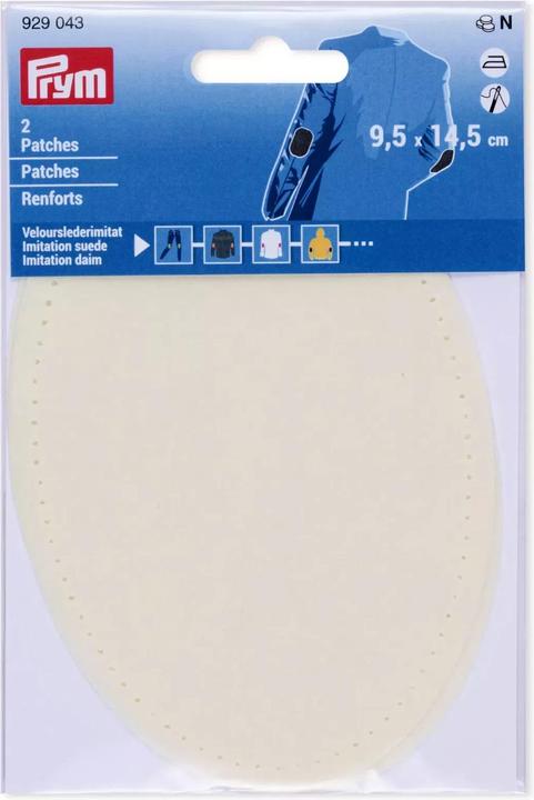 Image du produit Prym Patches Velourlederimitat (2 pcs, 14.50 x 9.50 cm)