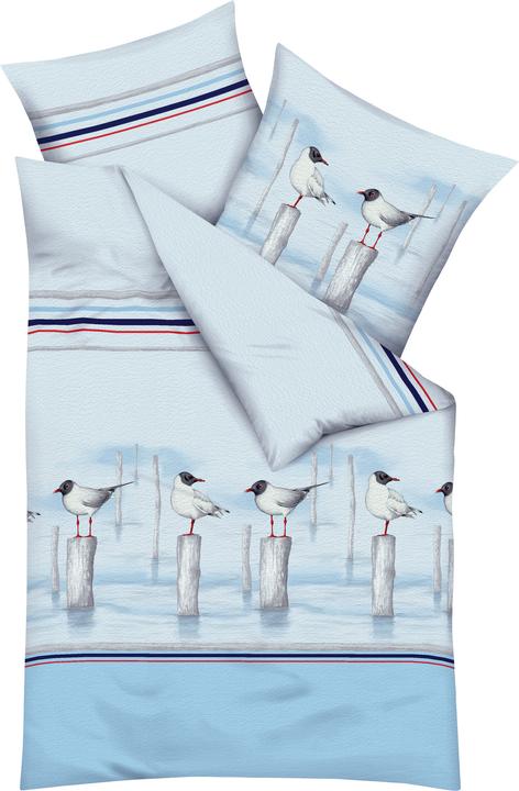 Actual product image Kaeppel Bettwäsche "Möwen" (Duvet cover, 80 x 80 cm, 155 x 200 cm)