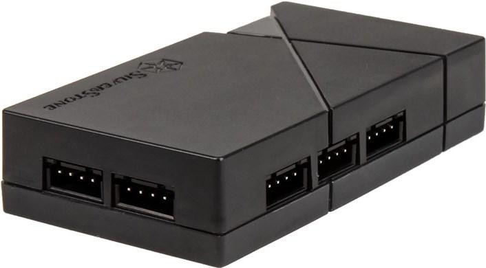 Silverstone RGB LED Hub + 2x LED Strips (RGB)