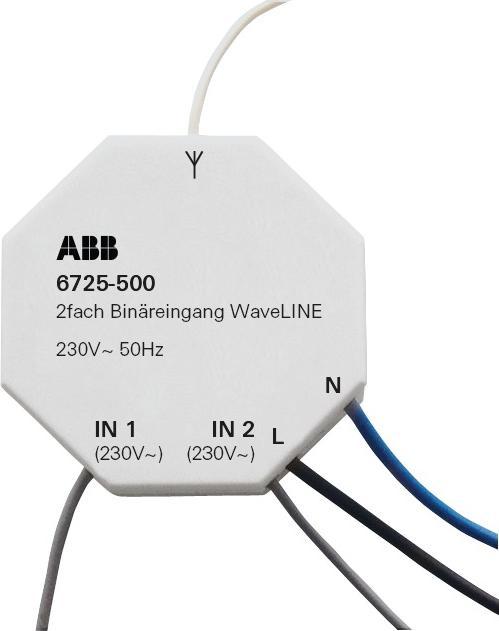Actual product image Busch-Jaeger Binary input Wavel-LINE 6725 (Switch actuator, Dimming actuator)