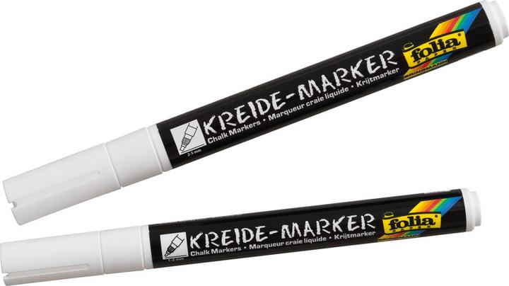 Productafbeelding Folia Krijtstift (Wit, 5 mm, 2 x)