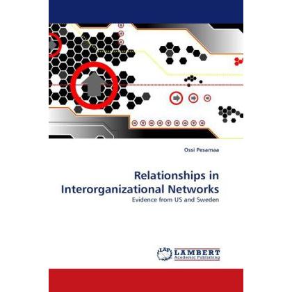 Relationships in Interorganizational Networks, Fachbücher