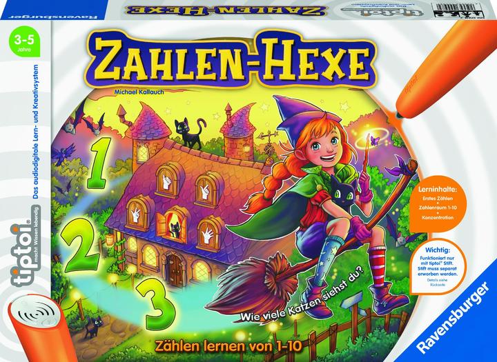 Produktbild tiptoi Zahlen Hexe (Deutsch, 3 - 5 Jahre)