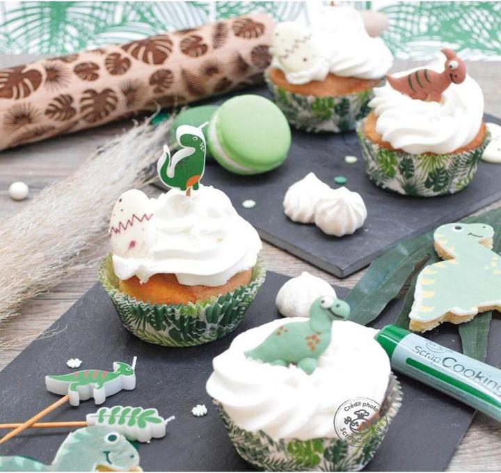 Actual product image ScrapCooking Sugar decoration "Dino (6 pcs.)