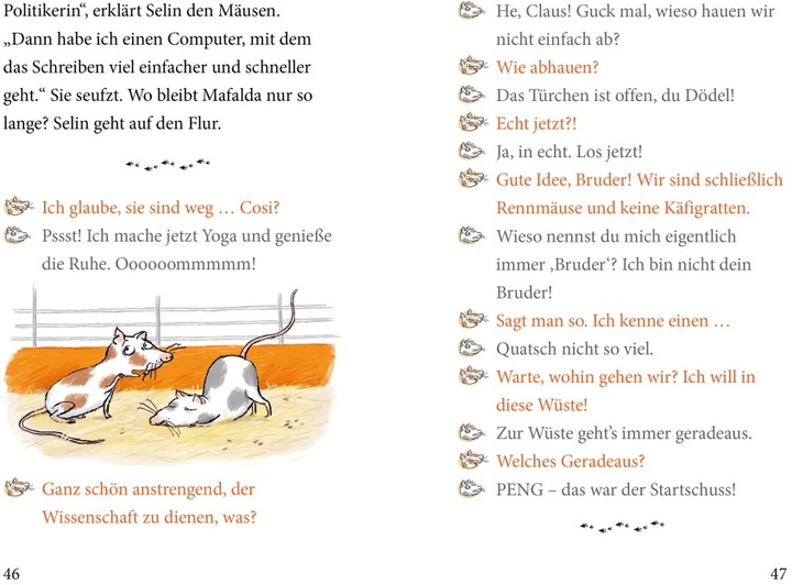 Produktbild Mafalda mittendrin - Zwei Mäuse auf der Flucht (Deutsch, Katja Alves, Jutta Wetzel, 2023)