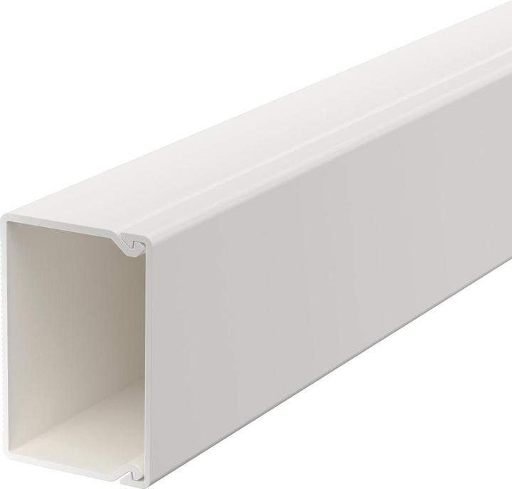 Actual product image OBO Bettermann OBO wall and ceiling trunking WDK pure white (Duct, 200 cm)